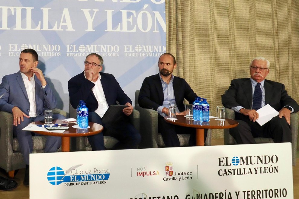 Javier Díaz presidente de avebiom en jornada EL Mundo biometano CyL