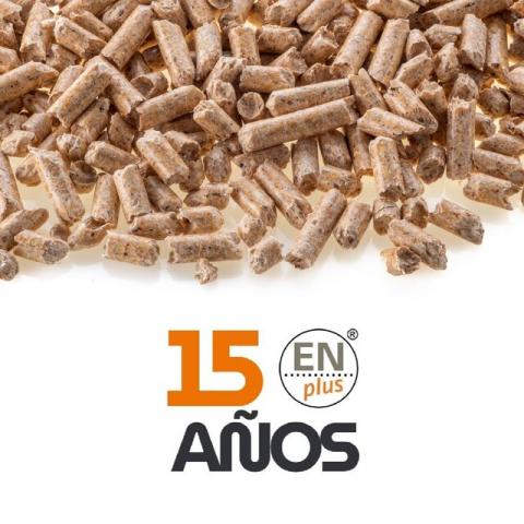 15 aniversario certificacion pellet enplus