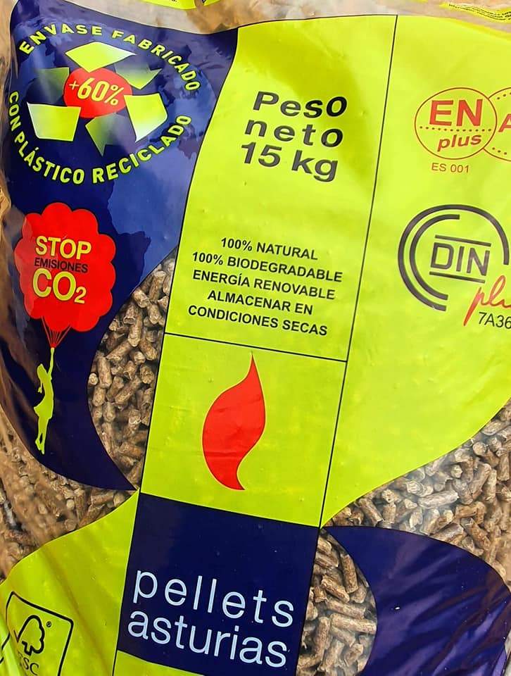 Pellets asturias utiliza plastico reciclado