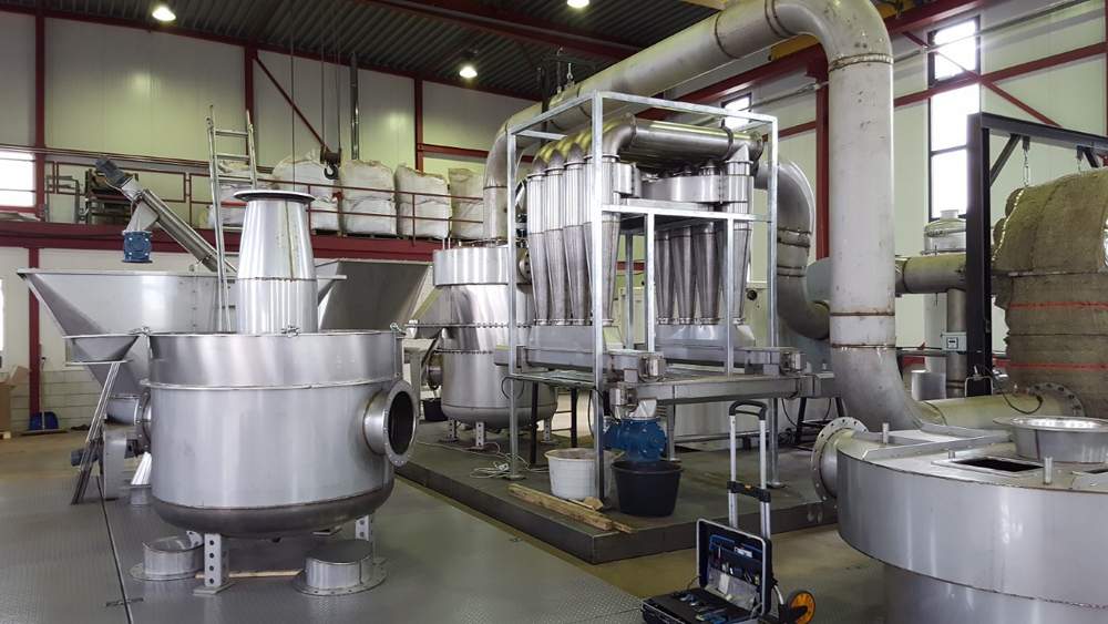 Planta torrefaccion biomasa Yilkins