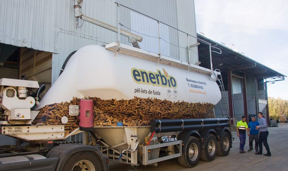 Enerbio vende pellets en Israel