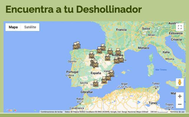 ASDE encuentra tu deshollinador